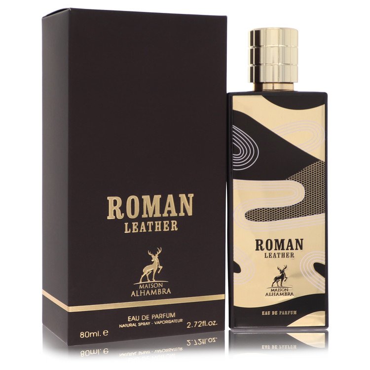 Maison Alhambra Roman Leather by Maison Alhambra Eau De Parfum Spray (Unisex) 2.7 oz Maison Alhambra Roman Leather by Maison Alhambra Eau De Parfum Spray (Unisex) 2.7 oz